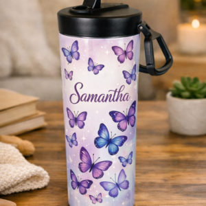 Gepersonaliseerde RVS Tumbler met tuit