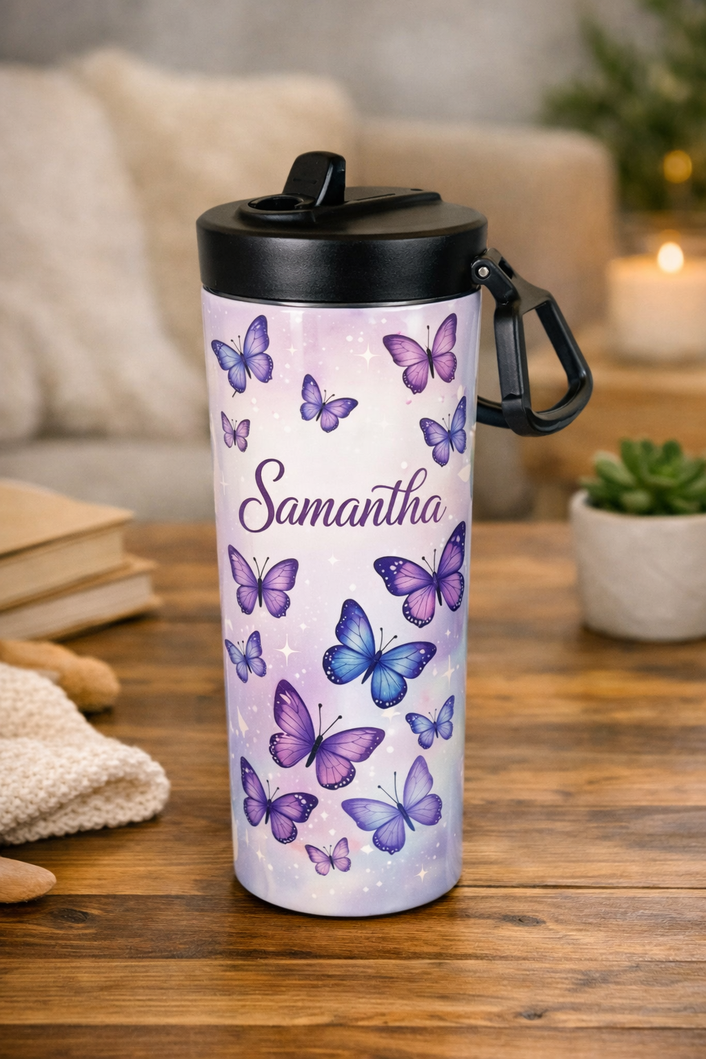 Gepersonaliseerde RVS Tumbler met tuit