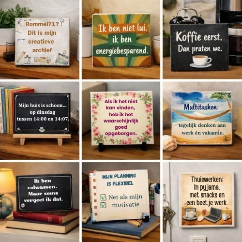 Gepersonaliseerd tegeltje 15 cm bij 15 cm - Afbeelding 2