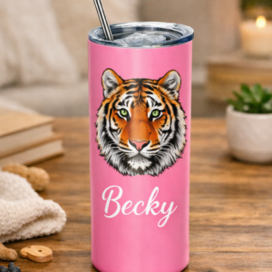 Gepersonaliseerde RVS Tumbler met Rietje