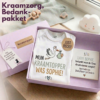 Gepersonaliseerd kraamzorg bedankpakket JustBecky Rozenburg