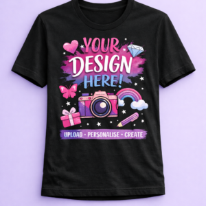 mock up zwart shirt dtf rozenburg