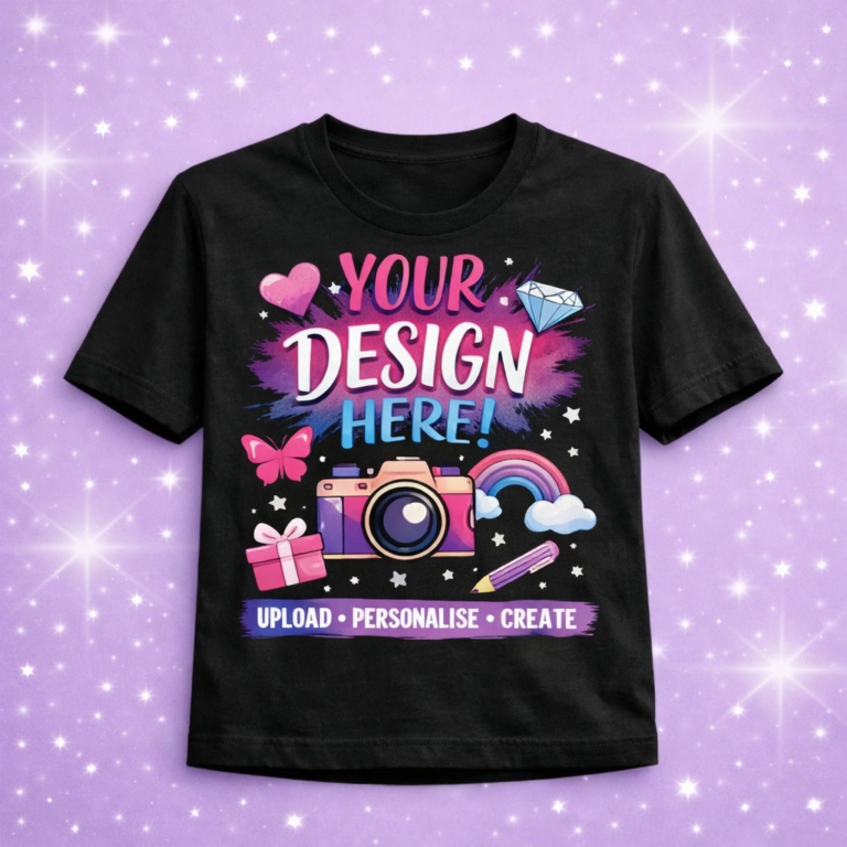 mock up zwart shirt dtf rozenburg