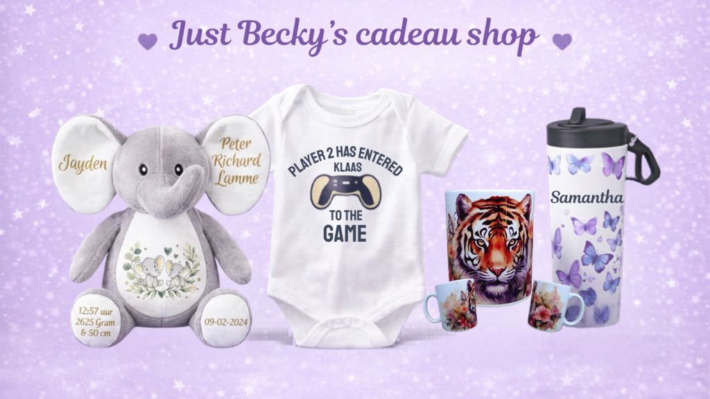 omslag webshop justbecky rozenburg cadeaus