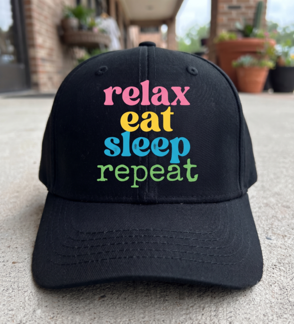 gepersonaliseerde pet dtf rozenburg zwart relax